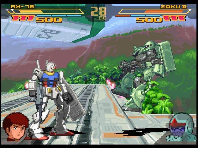 gundam battle assault 2 - Gameplay image of android game