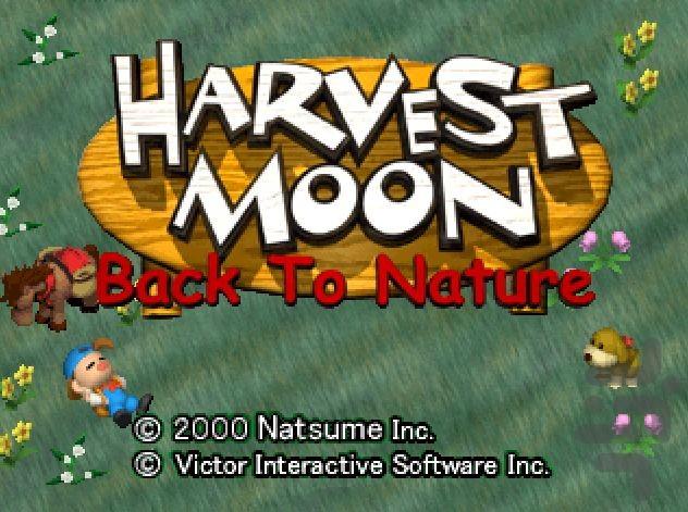 harvest moon back to nature - Gameplay image of android game