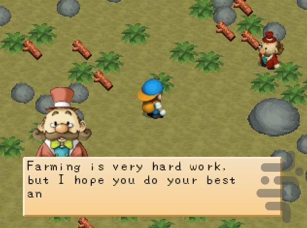 harvest moon back to nature - Gameplay image of android game