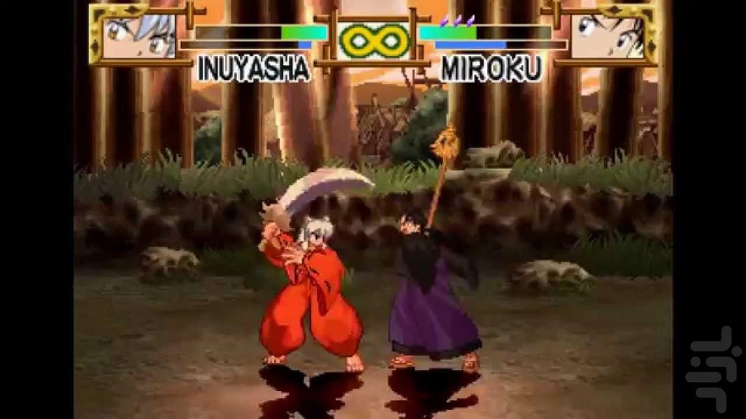 inuyasha a feudal fairy tale - Gameplay image of android game