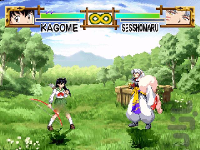 inuyasha a feudal fairy tale - Gameplay image of android game
