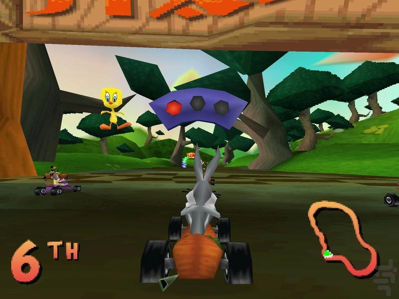 looney tunes racing - Gameplay image of android game