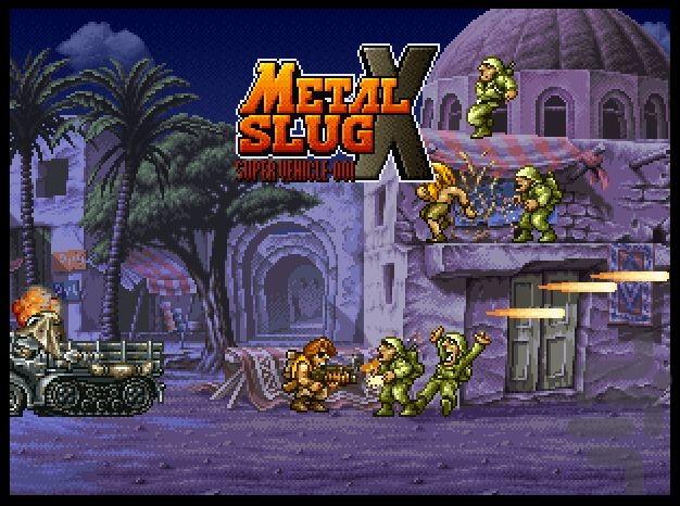 metal slug x super vehicle - Gameplay image of android game