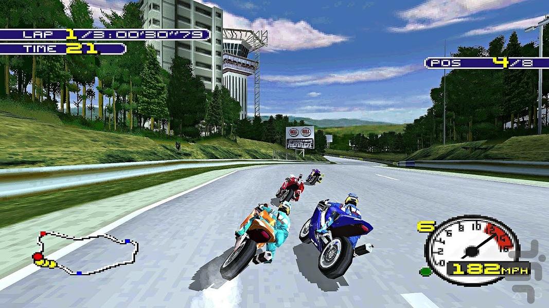 moto racer - Gameplay image of android game