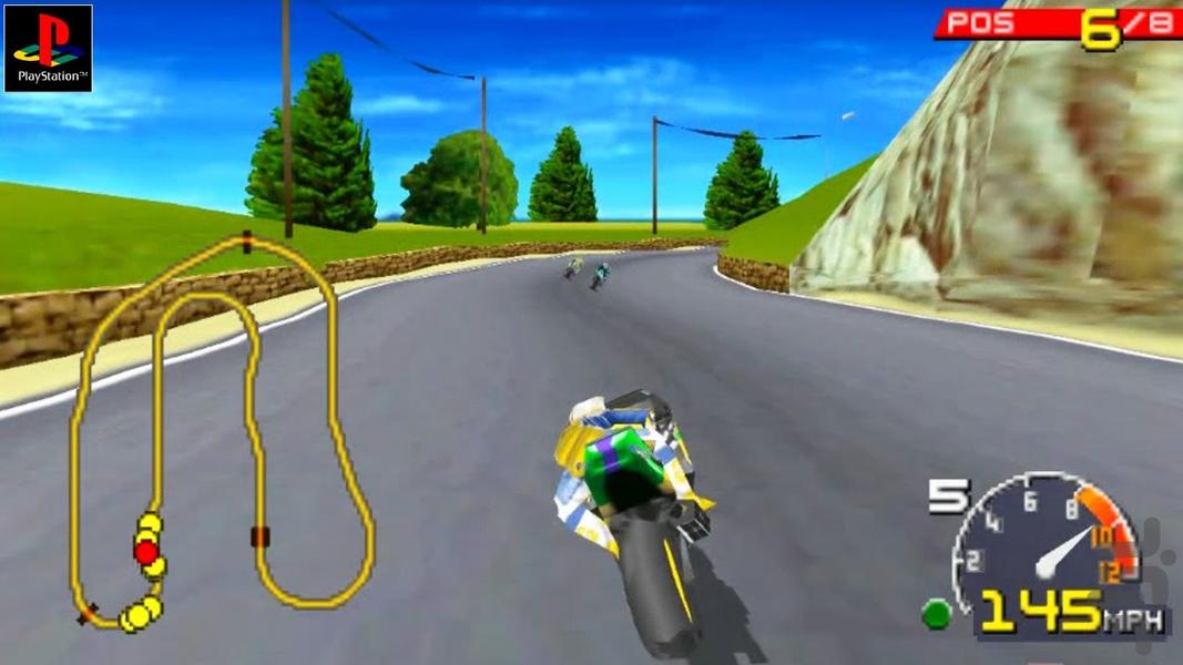 moto racer - Gameplay image of android game