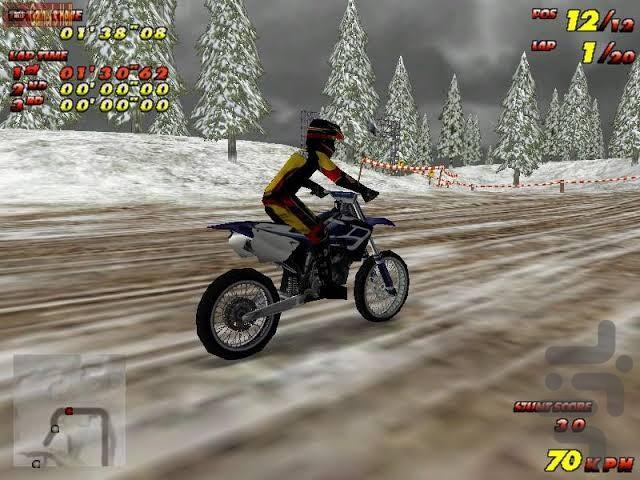 motocross mania - Gameplay image of android game