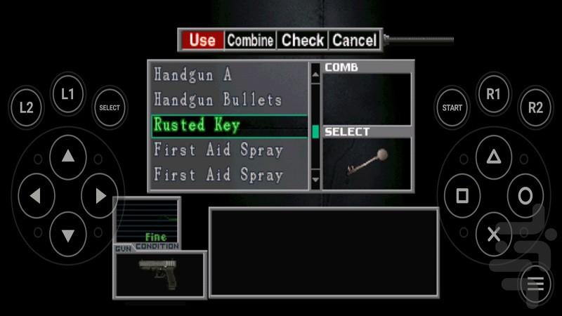 resident evil survivor - Gameplay image of android game