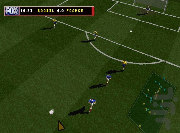 fox sports soccer 99 - Gameplay image of android game