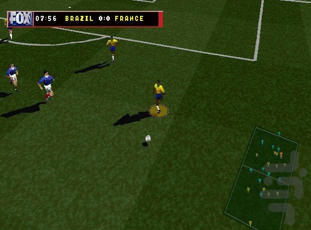 fox sports soccer 99 - Gameplay image of android game