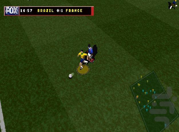 fox sports soccer 99 - Gameplay image of android game