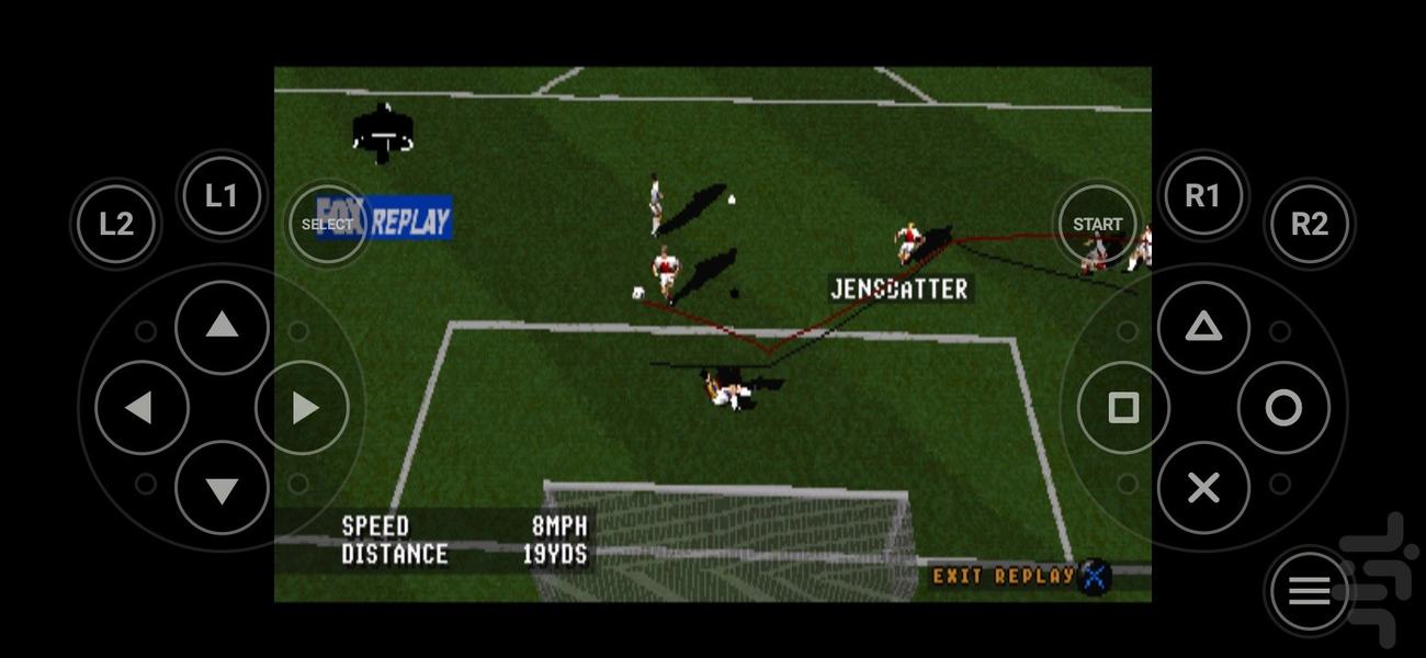 fox sports soccer 99 - Gameplay image of android game