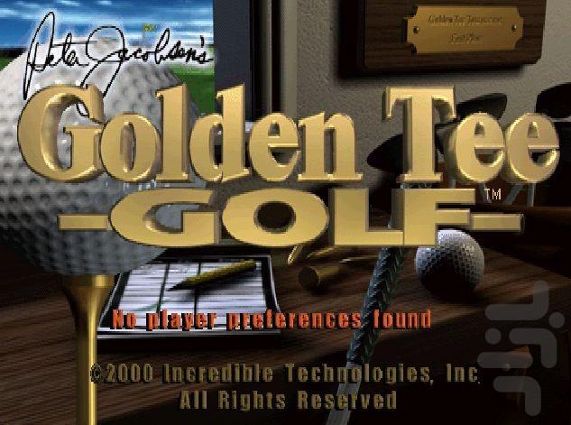 golden tee golf - Gameplay image of android game