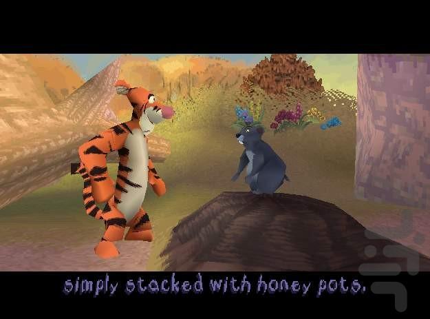 disney presents tiggers honey hunt - Gameplay image of android game