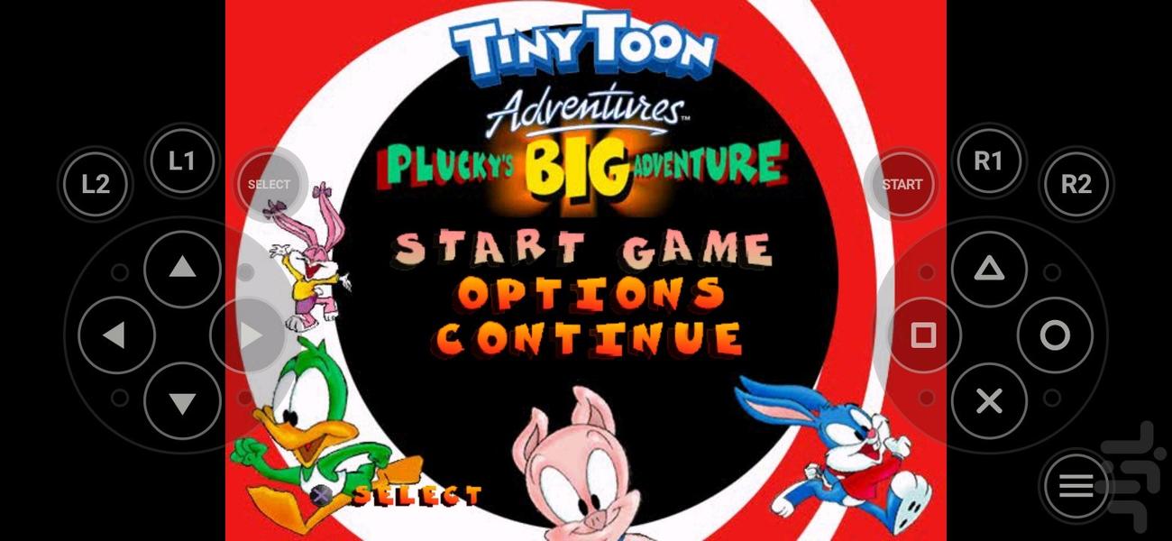 tiny toon great beanstalk - Gameplay image of android game