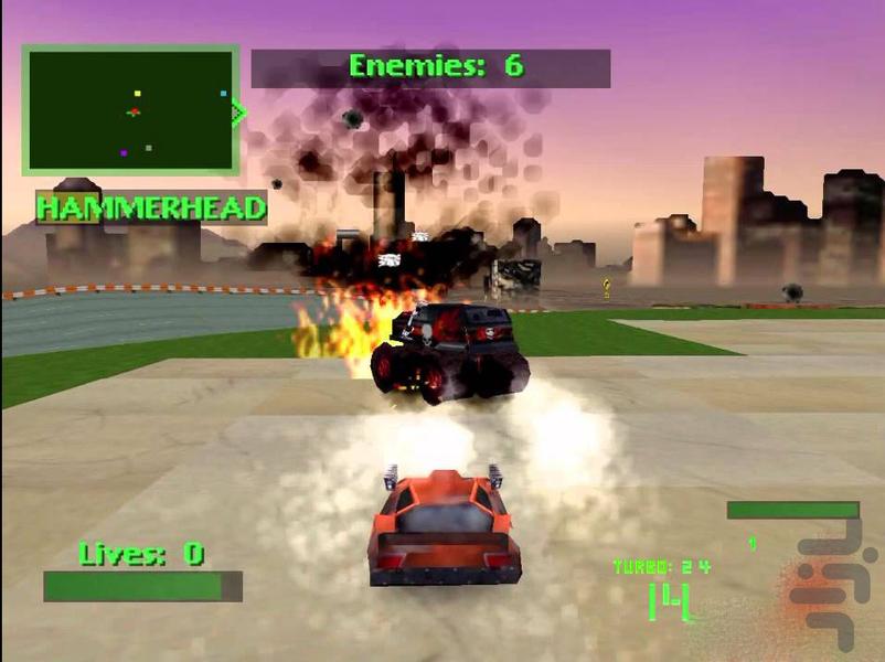 twisted_metal_2 - Gameplay image of android game