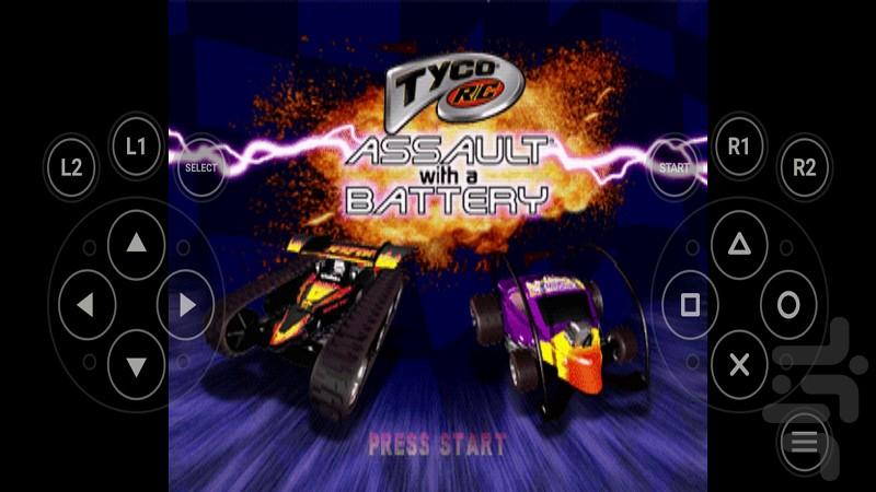 tyco rc assault with a battery - Gameplay image of android game
