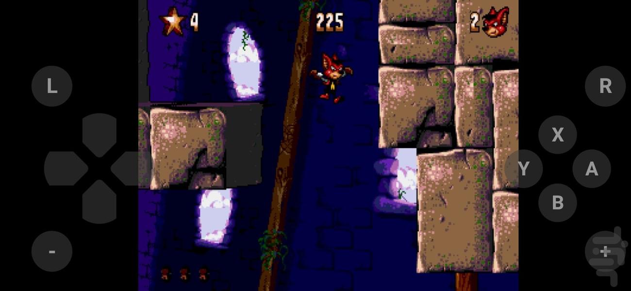 ماجراهای آئرو۲ - خفاش آکروبات - عکس بازی موبایلی اندروید