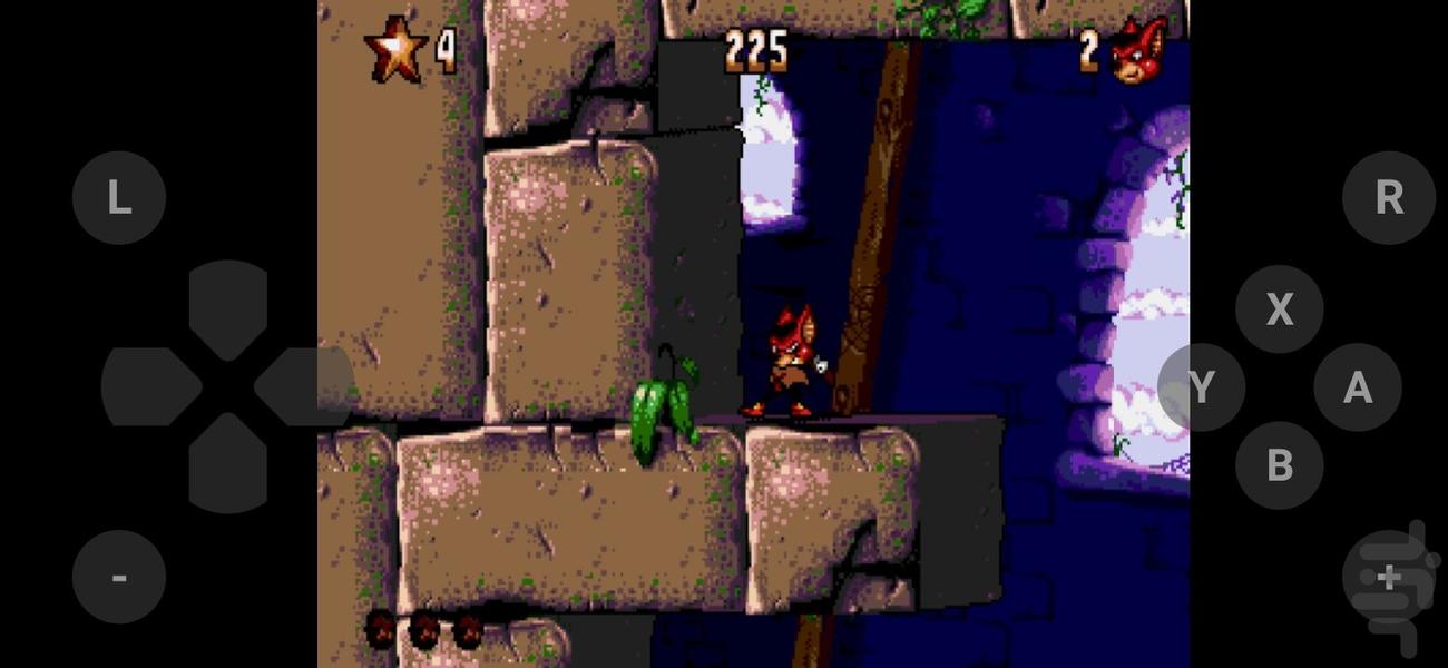 ماجراهای آئرو۲ - خفاش آکروبات - عکس بازی موبایلی اندروید