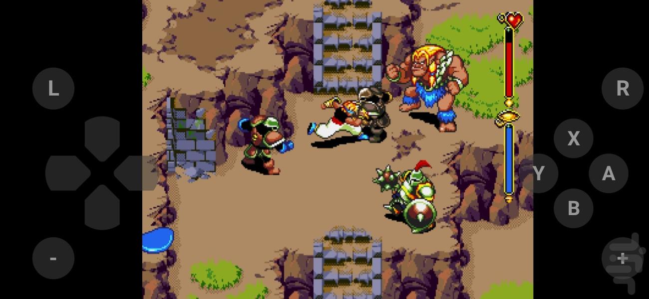 Beyond Oasis - Gameplay image of android game