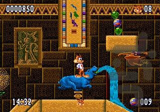 Bubsy 2 - Gameplay image of android game