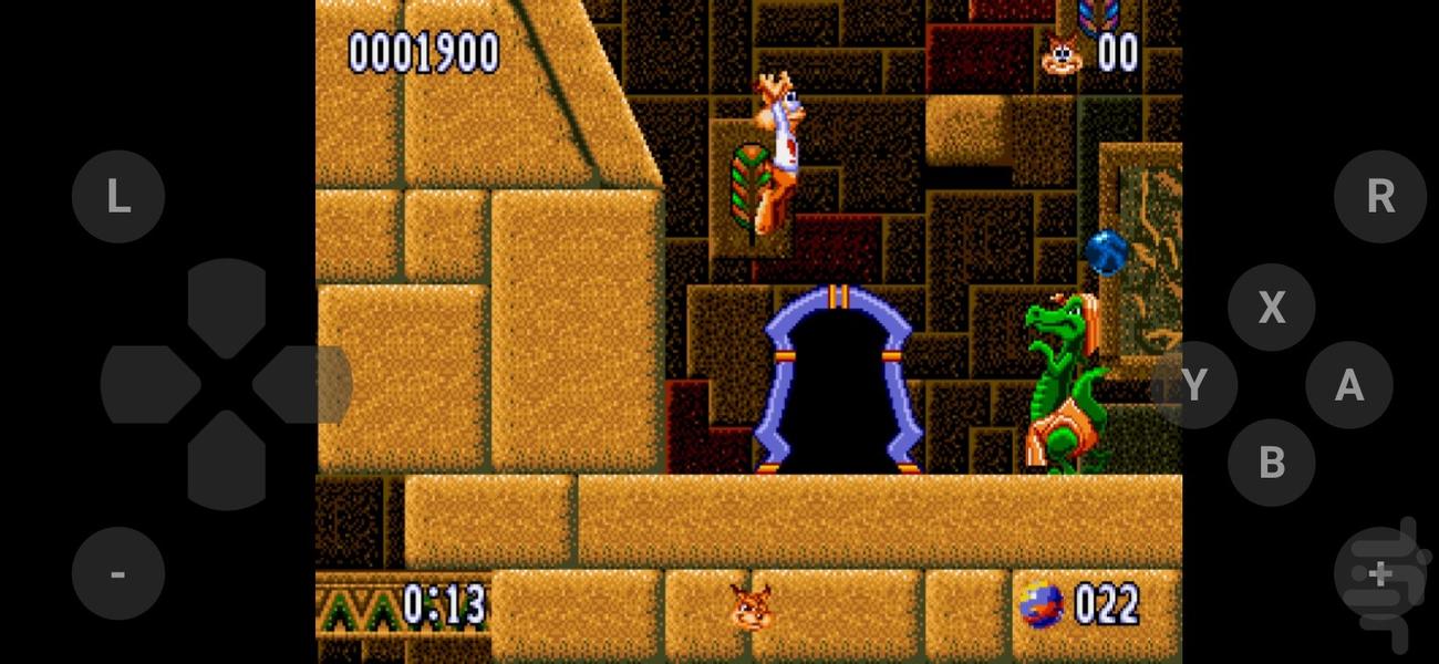 Bubsy 2 - Gameplay image of android game