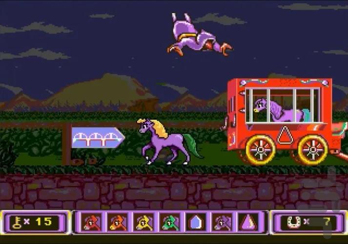 بازی داستان پونی کریستال - Gameplay image of android game