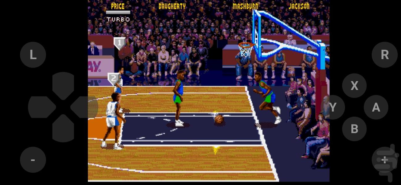 مسابقات بسکتبال سگا - عکس بازی موبایلی اندروید