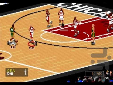 NBA Live 98 - Gameplay image of android game