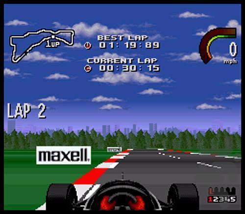 Newman Haas Indy Car Racing - Gameplay image of android game