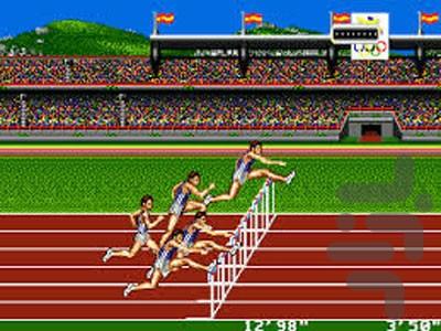 Olympic Gold Barcelona 92 - Gameplay image of android game