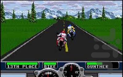 Road Rash - Gameplay image of android game