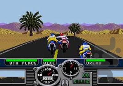 Road Rash 2 - Gameplay image of android game