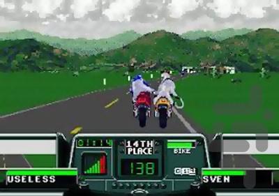 Road Rash 3 - Gameplay image of android game