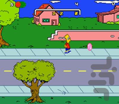 Simpsons The Bart's Nightmare - Gameplay image of android game
