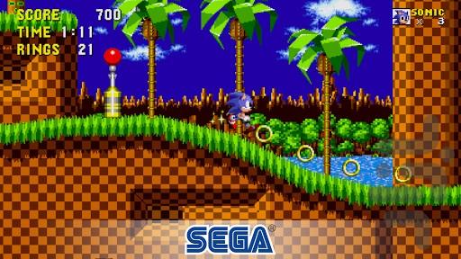 Sonic the Hedgehog - Gameplay image of android game