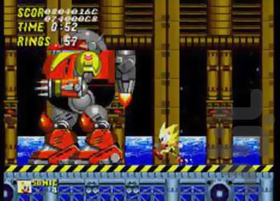 سونیک جوجه تیغی 2 - Gameplay image of android game