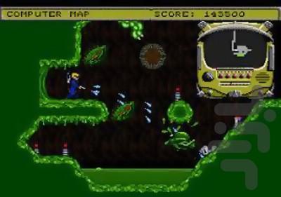ماجراهای تاد در دنیای اسلایم - Gameplay image of android game