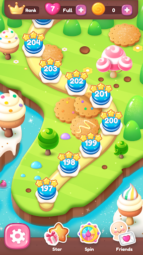 Super Candy Ball ⭐ Brain Blast - عکس بازی موبایلی اندروید