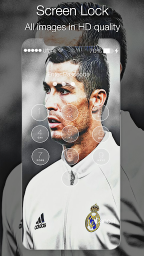 Cristiano Ronaldo Lock Screen - عکس برنامه موبایلی اندروید