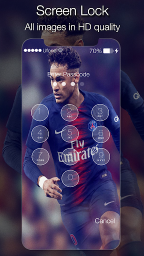 Neymar Screen Lock PSG - عکس برنامه موبایلی اندروید