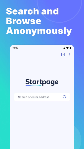 Startpage - عکس برنامه موبایلی اندروید