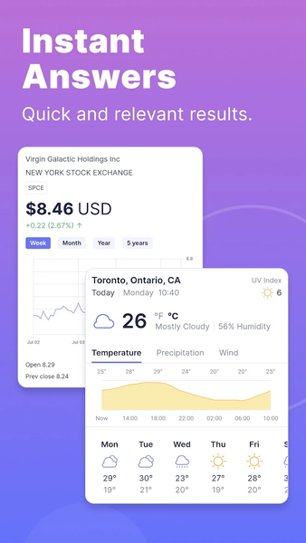 Startpage - عکس برنامه موبایلی اندروید