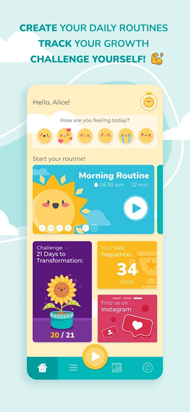 Morning Habits - Daily Routine - Image screenshot of android app