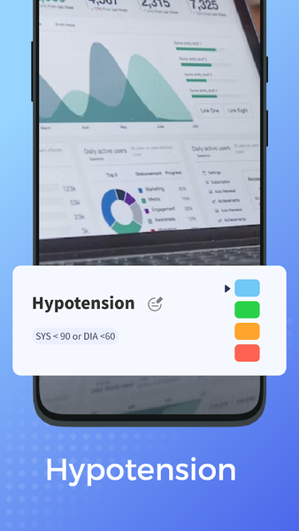 Blood Pressure Stat - Image screenshot of android app