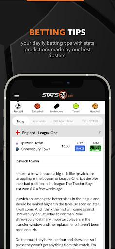 Stats24 - Image screenshot of android app
