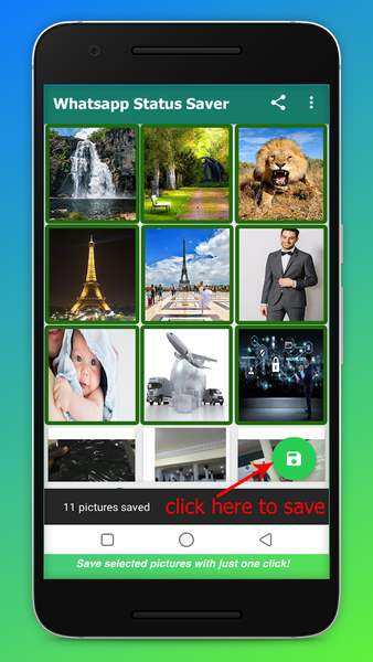 whatsapp Status Saver: Download whats wapp Status - Image screenshot of android app