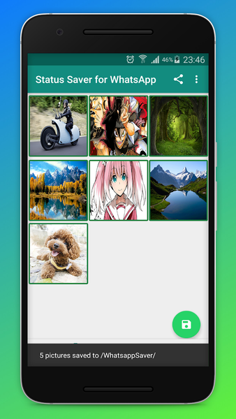 whatsapp Status Saver: Download whats wapp Status - Image screenshot of android app