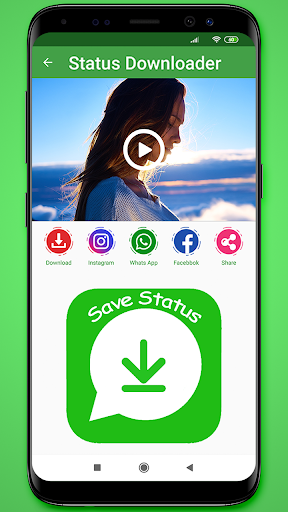 Status saver 2020 🔥 story saver, video downloader - عکس برنامه موبایلی اندروید