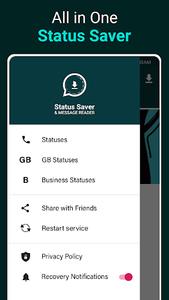 Status Saver - Status Downloader For WhatsApp - عکس برنامه موبایلی اندروید