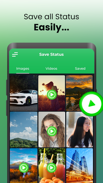 Status Saver - Download Status - عکس برنامه موبایلی اندروید